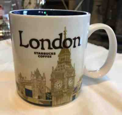 STARBUCKS LONDON Coffee Mug Collectors Series 2009 RETIRED - Sold on eBay Feb, 20th 2019 for $29.00
