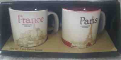 STARBUCKS PARIS & FRANCE MUGS DEMITASSE ESPRESSO MINI SIZE MUGS COFFEE CUP  2018 - Sold on eBay Feb, 17th 2019 for $24.99