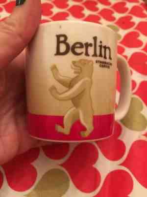Starbucks Coffee Cup Espresso Berlin Bear 3 Oz Collector Mug - Sold on eBay Feb, 15th 2019 for $36.00