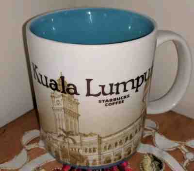 Starbucks Kuala Lumpur Global Icon Series Coffee Mug 16 oz 2009 - Sold on eBay Feb, 18th 2019 for $15.00