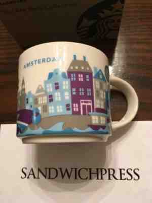 STARBUCKS AMSTERDAM YAH MUG YOU ARE HERE COLLECTION STARBUCKS AMSTERDAM MUG - Sold on eBay Feb, 19th 2019 for $39.99