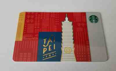 Starbucks Taiwan Gift Card Taipei 101 2018 Pin Intact - Sold on eBay Feb, 18th 2019 for $8.00