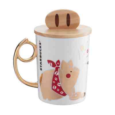 Starbucks Taiwan 2019 Chinese new year of pig golden mug rare must have - Sold on eBay Feb, 20th 2019 for $44.99