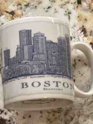 2007 Starbucks Boston Beantown Architecture Collector Series 18 Oz Coffee Mug  - Sold on eBay Feb, 20th 2019 for $27.00