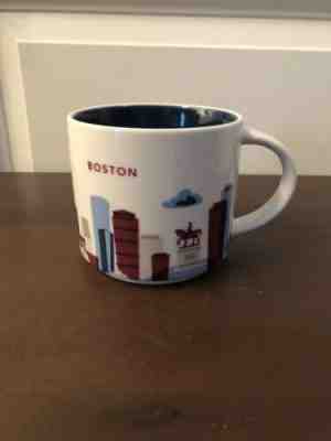 Starbucks “You Are Here” Collection Boston 14 oz Coffee Mug NEW - Sold on eBay Feb, 18th 2019 for $11.50