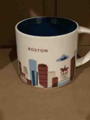 Starbucks 2015 Boston You Are Here Collection 14 oz. Coffee Mug PreOwned - Sold on eBay Feb, 18th 2019 for $16.00