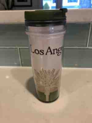 Starbucks Travel Plastic Tumbler Mug 2004 Los Angeles 12oz City Icon - Sold on eBay Feb, 22nd 2019 for $25.31