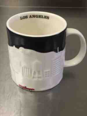 Starbucks Los Angeles Mug 2012 Limited Edition Collector Series Skyline Relief - Sold on eBay Feb, 19th 2019 for $8.00