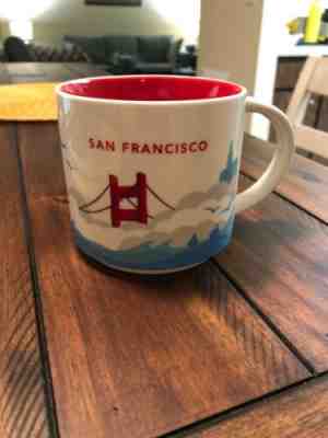 NWOB Starbucks San Francisco You Are Here Coffee Mug Cup 14 oz YAH Collection - Sold on eBay Feb, 21st 2019 for $10.00
