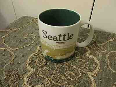 EXCELLENT Collector Series Starbucks SEATTLE  2011 16 Oz Coffee Mug NEW - Sold on eBay Feb, 21st 2019 for $19.00