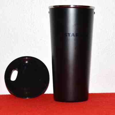 Starbucks Stainless Steel Cold Cup Black Seattle, WA 16 oz Coffee Tumbler New - Sold on eBay Feb, 20th 2019 for $21.00