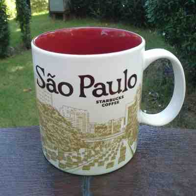Original Starbucks City Mug SAO PAULO series 2016 Brazil 16 oz New Discontinued - Sold on eBay Feb, 20th 2019 for $33.50