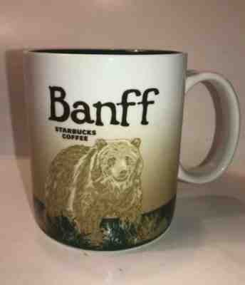 Starbucks Banff Canada Collector Series Mug 2010 16 oz - Sold on eBay Feb, 15th 2019 for $63.00