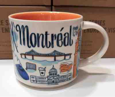 Starbucks Been There Montreal mug - Sold on eBay Feb, 19th 2019 for $29.99