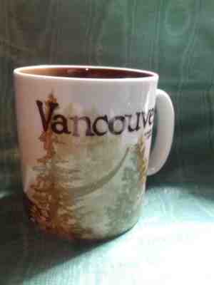 Starbucks Vancouver Collector Icon Series Coffee Mug Capilano Suspension Bridge - Sold on eBay Dec, 1st 2018 for $19.00
