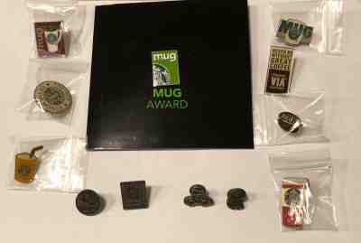 Starbucks - nice set of 12 barista apron hat pins - no duplicates!   (group 18) - Sold on eBay Feb, 19th 2019 for $35.00