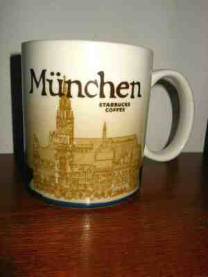Original Starbucks Coffee City Mug Munchen Munich Germany 2009 Series 16 oz/473  - Sold on eBay Feb, 21st 2019 for $34.99
