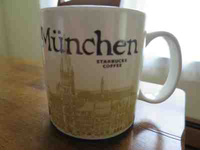 Original Starbucks Coffee City Mug Munchen Munich Germany 2013 Series 16 Ounces - Sold on eBay Feb, 18th 2019 for $2.00