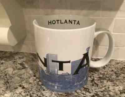 GIANT 2.5 gallon Atlanta Starbucks Skyline Collector Series City Mug Cup - Sold on eBay Feb, 18th 2019 for $400.00