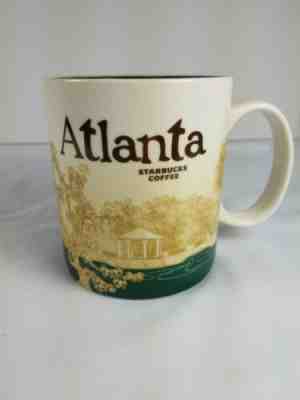 Starbucks Coffee Mug City Icon Mug Atlanta Georgia 2011 16 FL Ounces - Sold on eBay Feb, 16th 2019 for $9.99