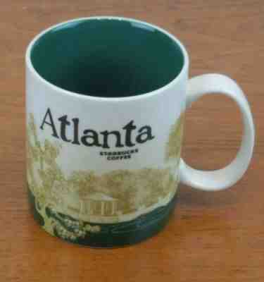 Starbucks Coffee Atlanta 2011 Global Icon Series Collectors Coffee Mug 16 oz - Sold on eBay Feb, 15th 2019 for $17.00