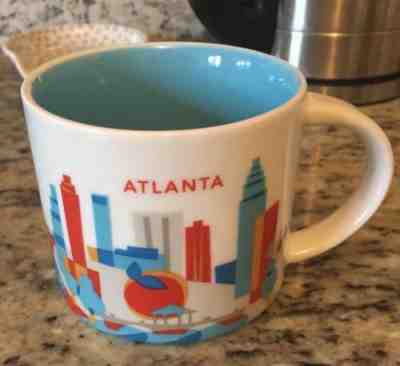 Starbucks You Are Here Series ATLANTA 14oz Ceramic Mug - Sold on eBay Feb, 15th 2019 for $19.99