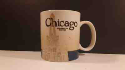 Starbucks City Coffee Mug 16 oz Chicago 2012 Global Icon Collector New no box - Sold on eBay Feb, 22nd 2019 for $12.99