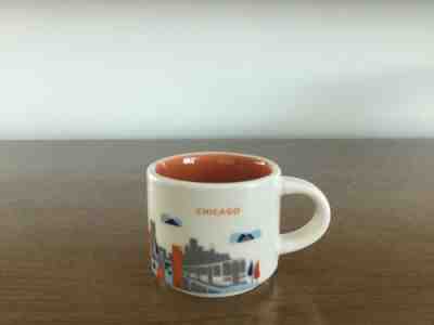 Starbucks Espresso Coffee Cup Chicago You Are Here Collection Mini 2oz - Sold on eBay Feb, 22nd 2019 for $9.00