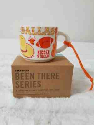 DALLAS - Starbuck's Been There Series Across The Globe Collection ornament/cup - Sold on eBay Feb, 20th 2019 for $12.95