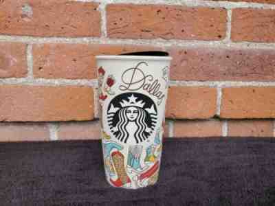 Starbucks DALLAS MUG 2016 Local To Go W/Lid  Travel Tumbler Texas Cowboy Boot  - Sold on eBay Feb, 20th 2019 for $34.00