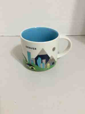 Starbucks Denver Mug “You are Here” Collection 10 oz - Sold on eBay Feb, 22nd 2019 for $10.00