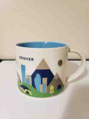 Starbucks YOU ARE HERE ~DENVER~ RETIRED - City Mug - - Sold on eBay Feb, 22nd 2019 for $10.15