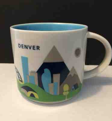Starbucks YAH Denver Coffee Mug 2015 You Are Here Cup - Sold on eBay Feb, 22nd 2019 for $15.00