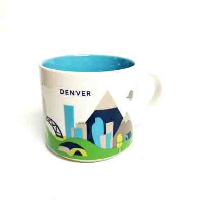 Starbucks Coffee You Are Here Mug 2017 DENVER Colorado Cup 14 oz YAH - Sold on eBay Feb, 21st 2019 for $10.00