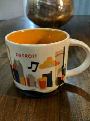 Starbucks you are here mug detroit - Sold on eBay Feb, 20th 2019 for $8.00