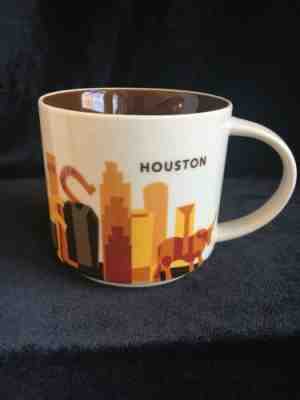 Starbucks Houston You Are Here Collection Cup Mug © 2017 14 Oz NEW NWOT - Sold on eBay Feb, 18th 2019 for $10.00