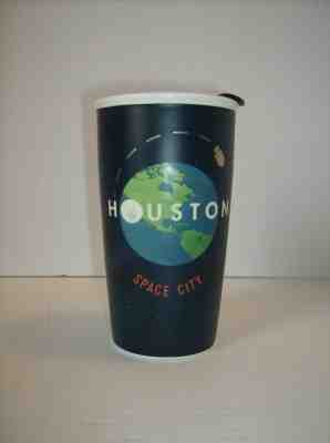 Starbucks Houston Space City 2016 12 Oz Ceramic Travel Tumbler Mug Cup - Sold on eBay Feb, 16th 2019 for $25.00