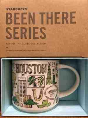 Starbucks Coffee Been There Series Mug HOUSTON 14oz cup NWT pen mark on box - Sold on eBay Feb, 16th 2019 for $15.95