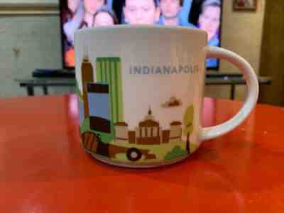 Starbucks YOU ARE HERE coffee mug Indianapolis Great condition - Sold on eBay Feb, 19th 2019 for $6.50