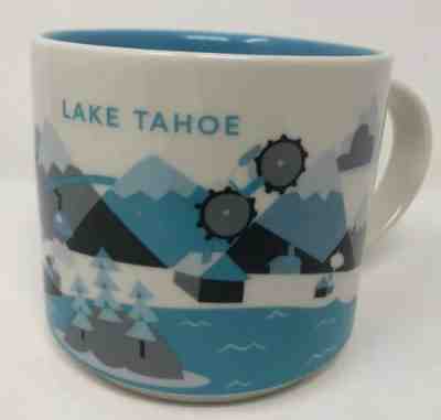 Starbucks Lake Tahoe Coffee Mug Cup 2013 YAH You Are Here City 14 fl oz  - Sold on eBay Feb, 20th 2019 for $35.00
