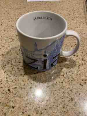 Starbucks VENEZIA La Dolce Vita Coffee Mug Italian Edition Barista 2002 Series - Sold on eBay Feb, 16th 2019 for $9.99