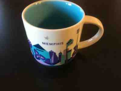 Starbucks You Are Here (YAH) Mug Memphis - Sold on eBay Feb, 16th 2019 for $22.50