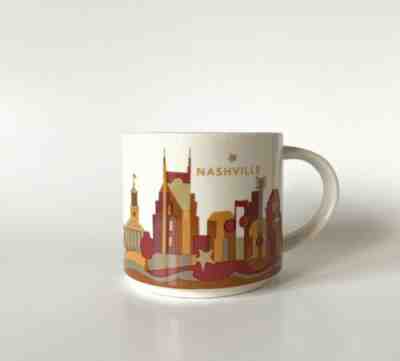 Starbucks Nashville "You Are Here" Collection Coffee Mug 2012 - Sold on eBay Feb, 21st 2019 for $15.00