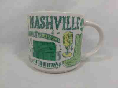 Starbucks Across The Globe Been There Collection NASHVILLE Coffee Mug Cup NWT - Sold on eBay Feb, 21st 2019 for $30.00