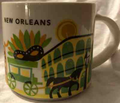 2014 Starbucks You Are Here Collection Coffee Mug New Orleans 14 oz Mug  - Sold on eBay Feb, 18th 2019 for $13.99