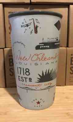 LIMITED EDITION Starbucks New Orleans Tricentennial 300th Anniversary Tumbler - Sold on eBay Feb, 18th 2019 for $40.00