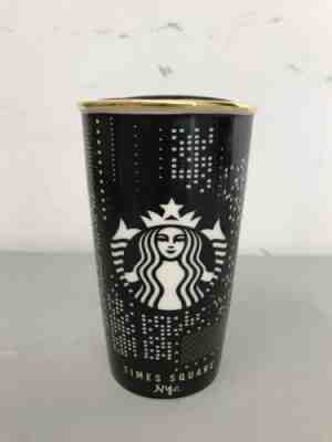 Starbucks NYC Times Square Limited Edition Exclusive Travel Ceramic Mug 12oz - Sold on eBay Feb, 21st 2019 for $19.99