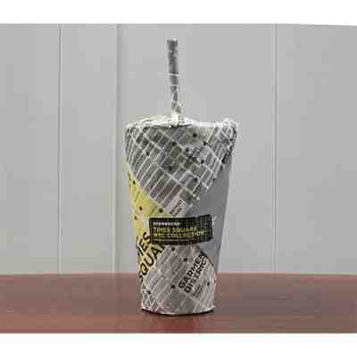 Starbucks Times Square NYC, Stainless-Steel Cold Cup New - Sold on eBay Feb, 18th 2019 for $33.00