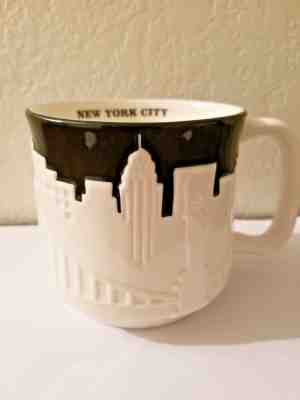Starbucks 2012 New York City Mug TAXI 16 FL OZ Holiday Edition Skyline Coffee - Sold on eBay Feb, 18th 2019 for $15.00