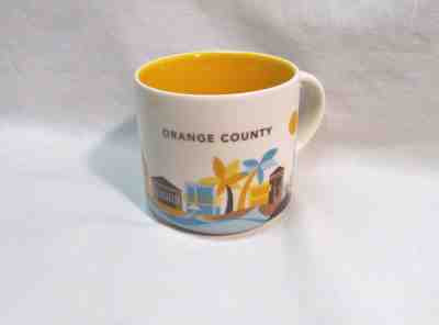 Starbucks 2015  Orange County, CA  You Are Here Collection Coffee Mug 14 Oz YAH - Sold on eBay Feb, 20th 2019 for $11.99